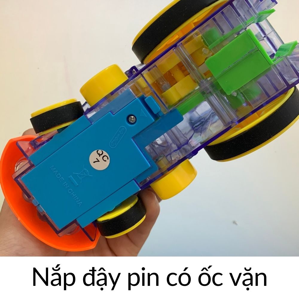 Đồ chơi tàu hỏa tự động xếp domino chạy pin 63 chi tiết cho bé mã 53514