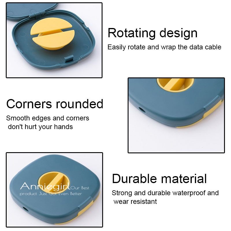 Hộp Đựng Cáp Sạc Truyền Dữ Liệu Treo Tường Đa Chức Năng Tiện Dụng