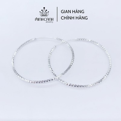 Bông Tai Vòng Tàu Tròn Bằng Bạc - Minh Canh Jewelry
