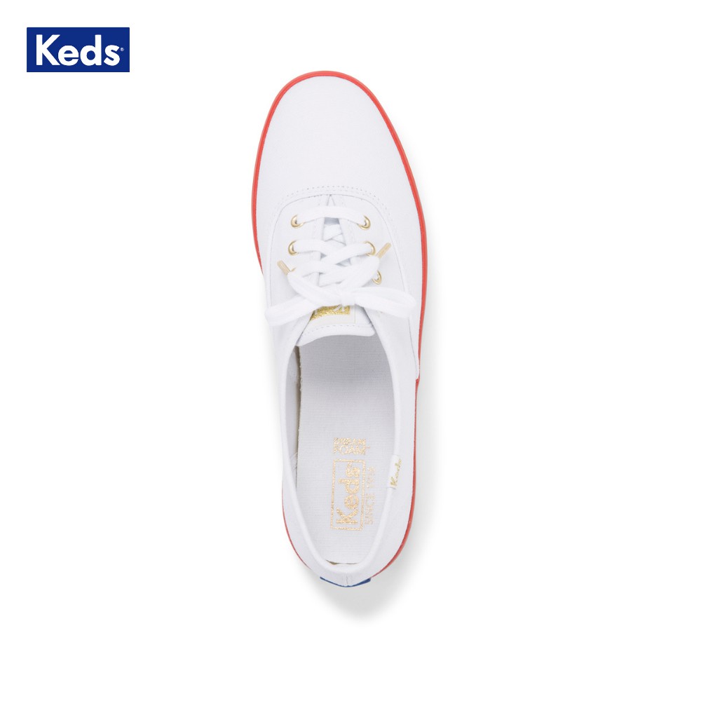 Giày Keds Nữ - Champion Rainbow Fox White - KD061875