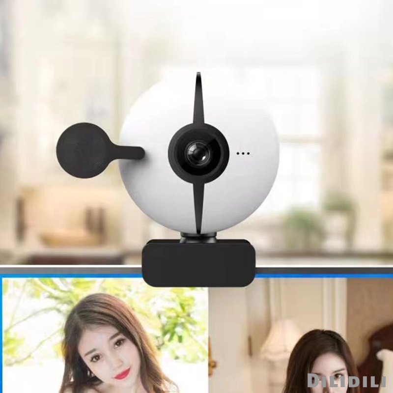 Webcam HD USB 2.0 di động kèm micro cho PC Laptop
