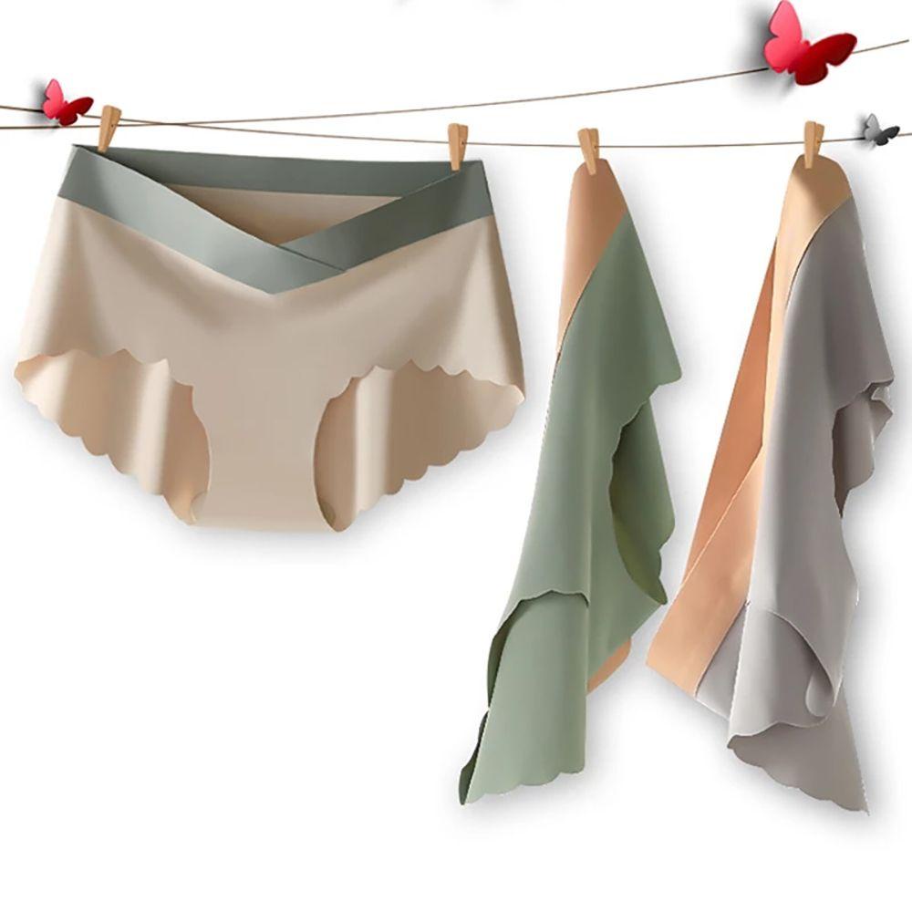 PRESTON Quần Lót Lụa Lạnh Thoáng Khí Size Lớn Cho Nữ