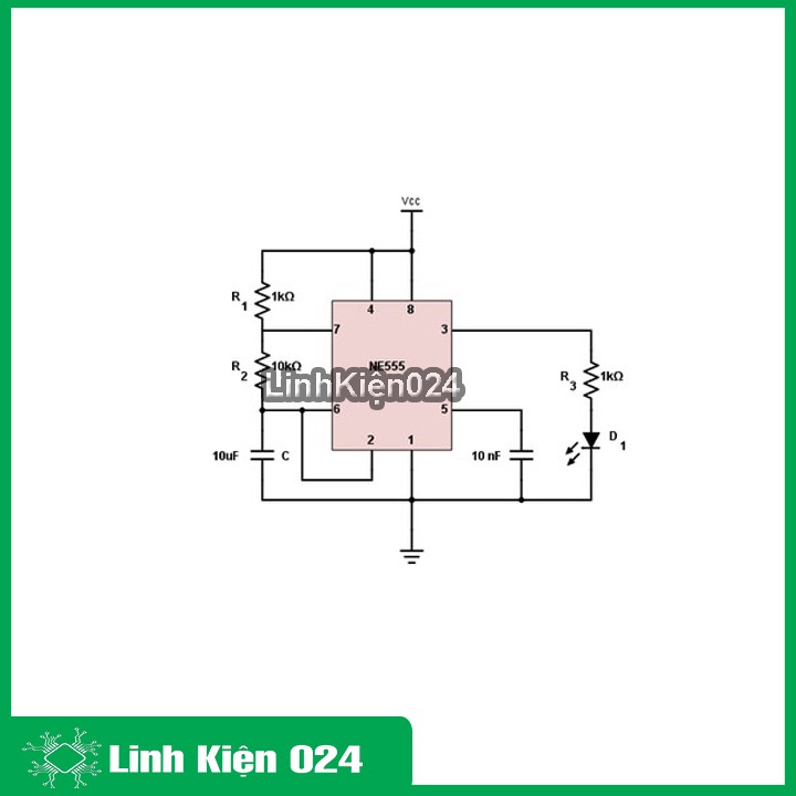 Linh Kiện NE555 SOP-8