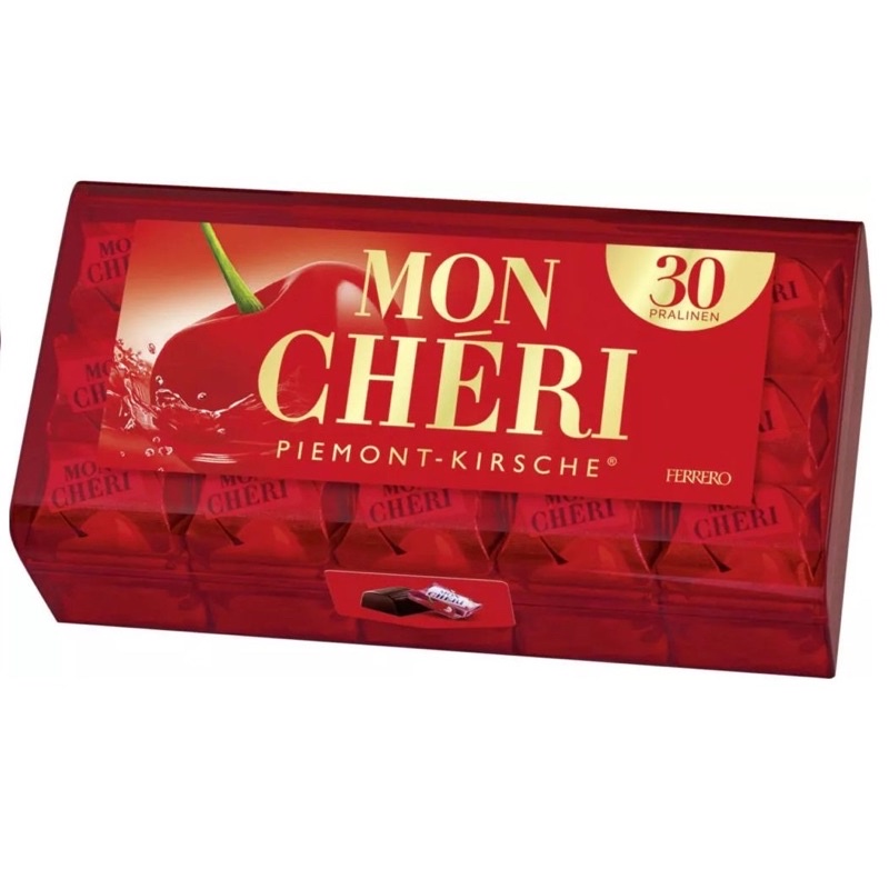 SOCOLA RƯỢU MON CHERI HỘP 30 VIÊN 315G