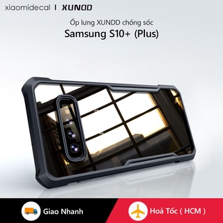 Mua Ốp lưng XUNDD Samsung S10+ ( Plus ) 6.4 inches Mặt lưng trong suốt  Viền TPU  Chống sốc
