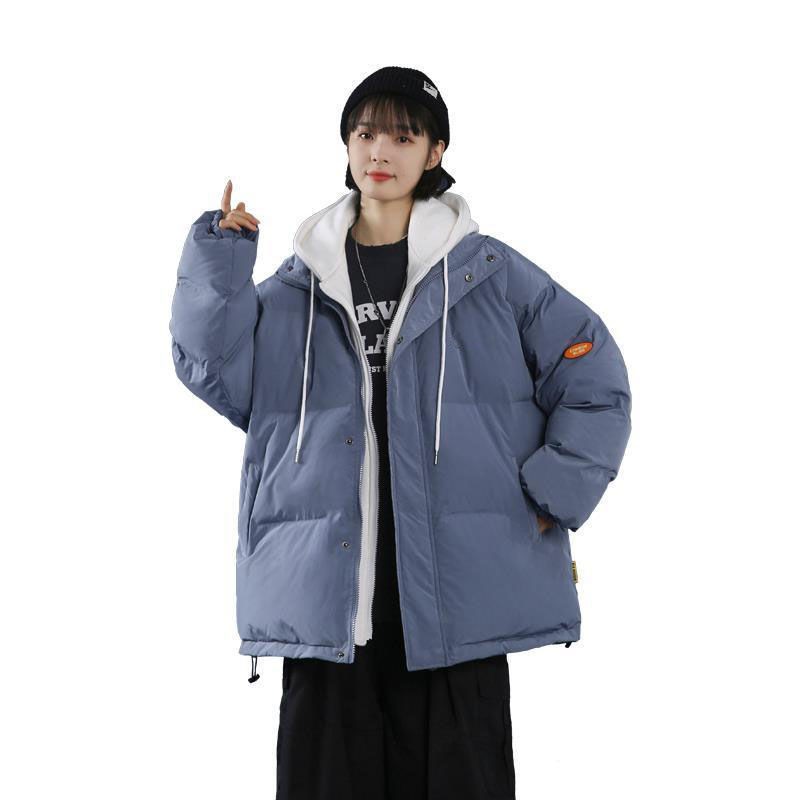 Áo hoodie 2 lớp phong cách Hàn Quốc ấm áp sành điệu cho nữ