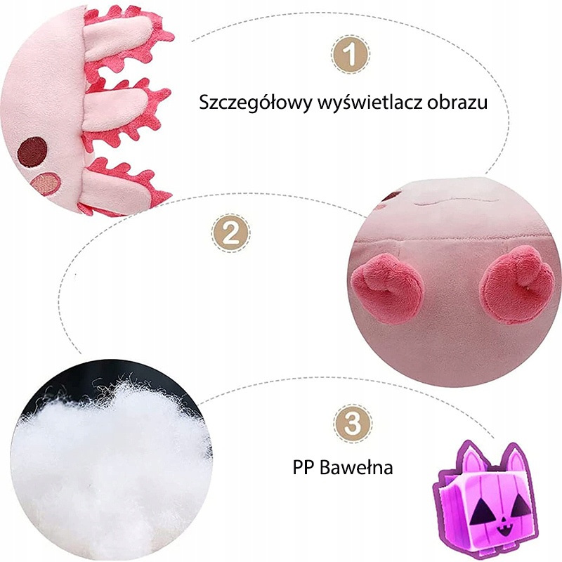 Thú nhồi bông hình mèo dễ thương cho bé Pet Simulator X Big games cat Plush