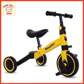  Xe chòi chân giữ thăng bằng cho bé tập đạp Xe Đạp Cân Bằng Đa Năng 3 In 1 xe đồ chơi SPORT KIWICOOL. 
