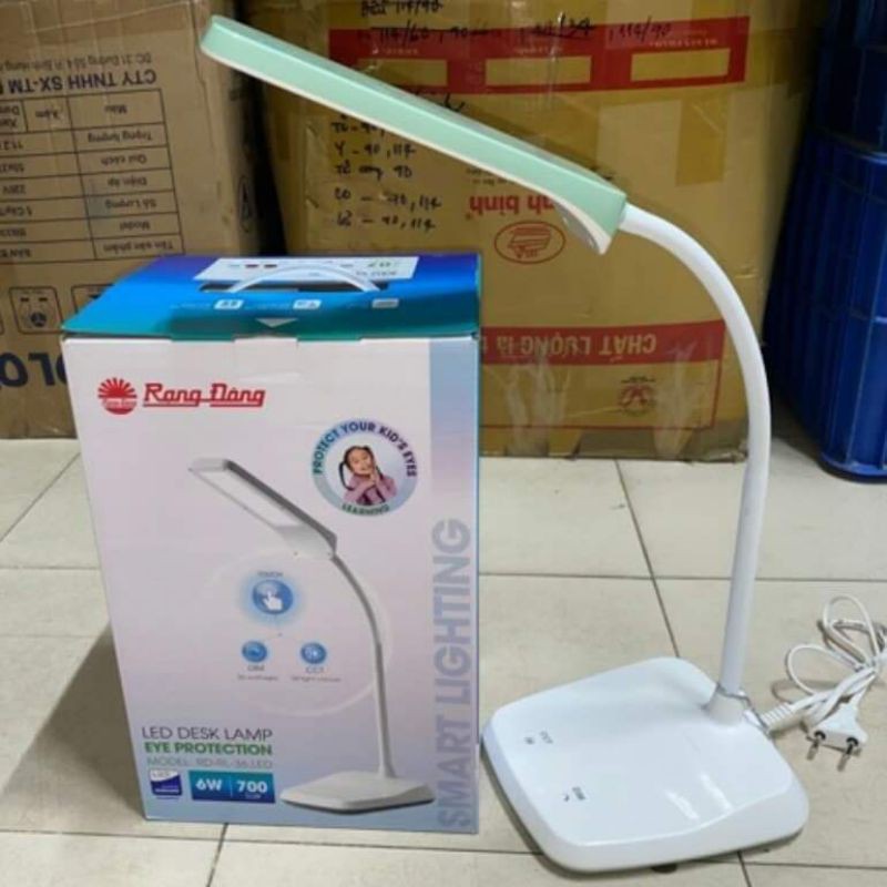 ĐÈN HỌC CHỐNG CẬN CẢM ỨNG 36 LED RẠNG ĐÔNG 4 MÀU ÁNH SÁNG VÀ 3 MỨC ĐỘ SÁNG