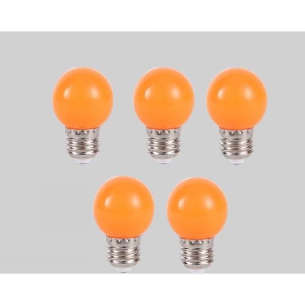 COMBO 5 bóng đèn led búp chanh 3w trang trí trong nhà ngoài trời