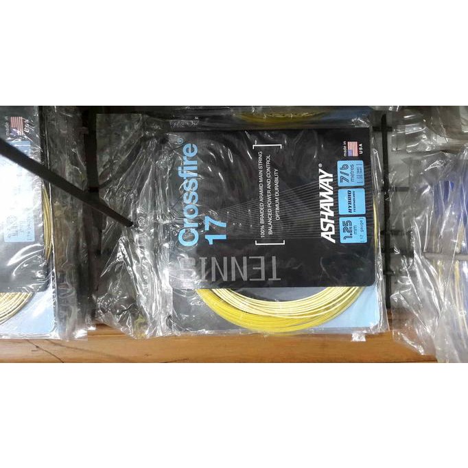 Dây Vợt Tennis Crossfire ASHAWAY KEVLAR Sản Xuất Tại Hoa Kỳ