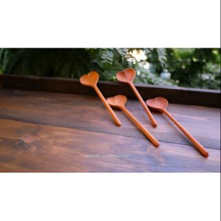 Muỗng gỗ trái tim