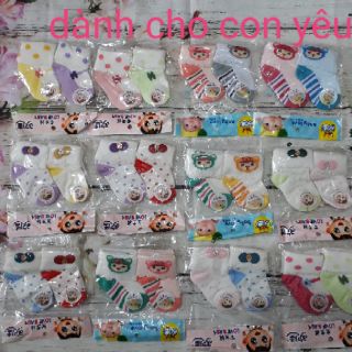Sét 2 đôi tất cho bé trai bé gái