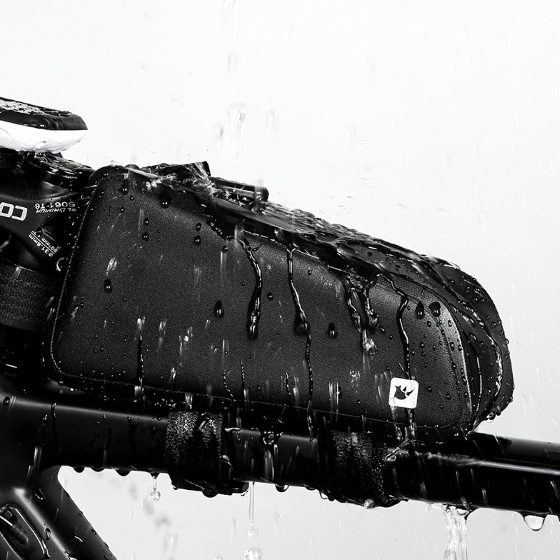 Túi Đựng Đồ Hình Tam Giác Chống Thấm Nước Gắn Khung Trước Xe Đạp Tiện Lợi