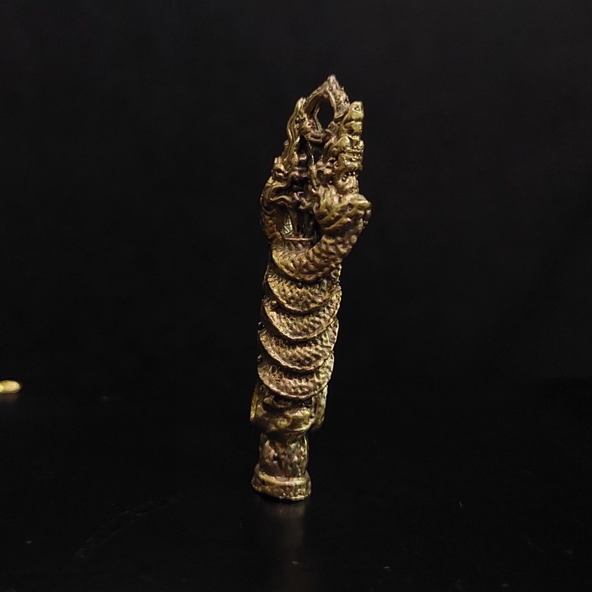 Tượng đồng nhỏ Rắn Naga  thái lan  DD 201
