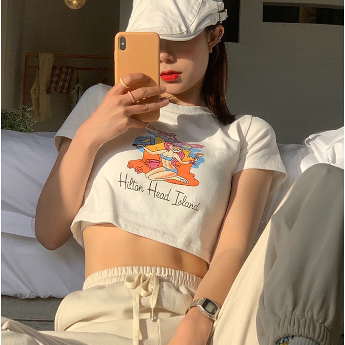 FREESHIP Đơn từ 99k Áo Croptop Hình Xinh Quảng Châu | BigBuy360 - bigbuy360.vn