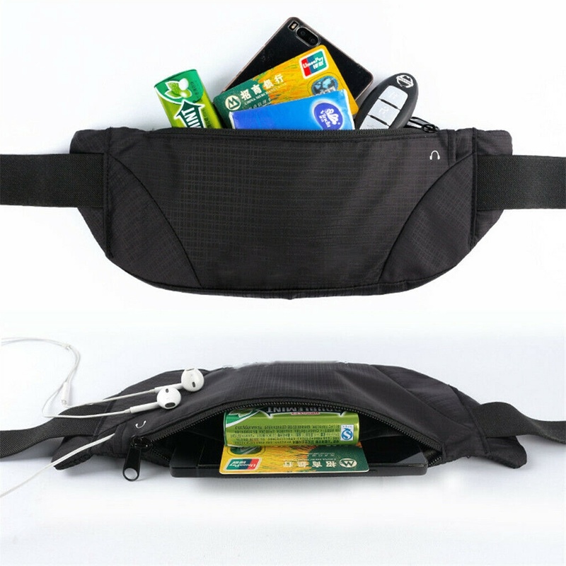 Hip-hop Style Casual Waist Bag/ Women Men Waterproof Zippered Fanny Pack/ Sports Running Jogging Waist Bum Bag/ Travel Gym Crossbody Bags/ Hip-hop Style Chest Bag