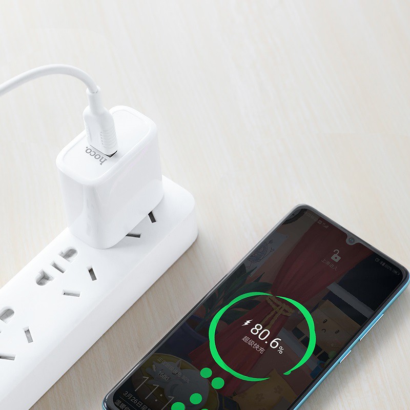 [CÁP MICRO] Bộ Sạc Nhanh Hoco C69 22.5W Sạc Nhanh QC3.0, VOOC, DASH, SUPER CHARGE - BH 1 Năm Chính Hãng - Hưng Long PC