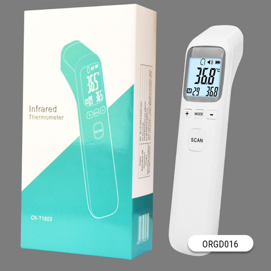 Nhiệt kế hồng ngoại đo trán đo tai Infrared Thermometer CK-T1803