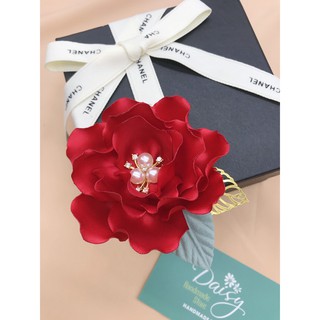 Hoa cài áo handmade ( ảnh thật 100% )