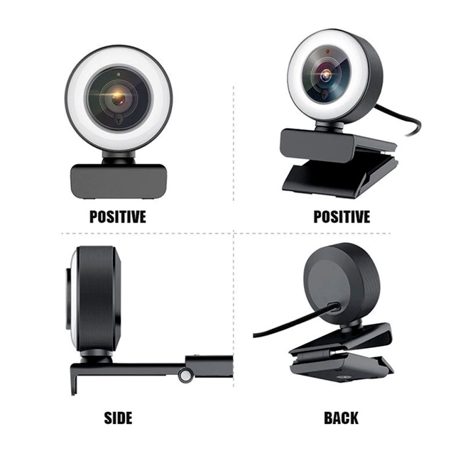 [ hot sale ] Webcam HD 1080P 4K tự động lấy nét với Micro cho PC/ Máy tính xách dùng cho hội nghị | BigBuy360 - bigbuy360.vn