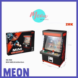 Mini Block - Đồ chơi xếp hình lego - Máy game Street Fighter - Size L( 1060 pcs )