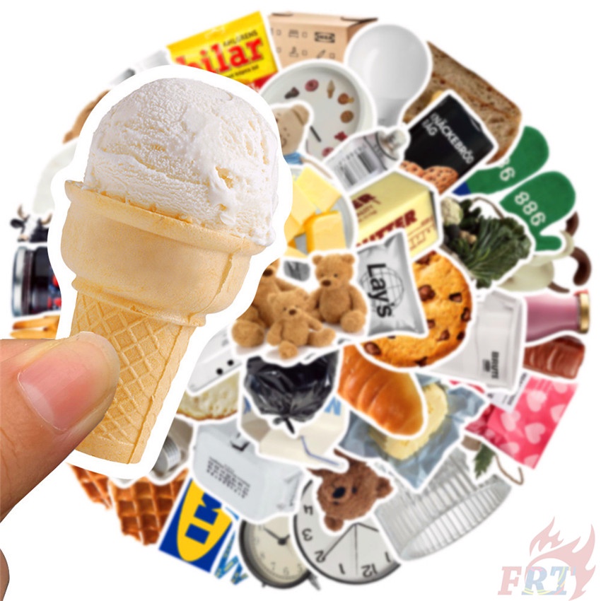 ❉ IKEA Series 01 Stickers ❉ 50Pcs/Set DIY Fashion Waterproof Mixed Doodle Decals Stickers