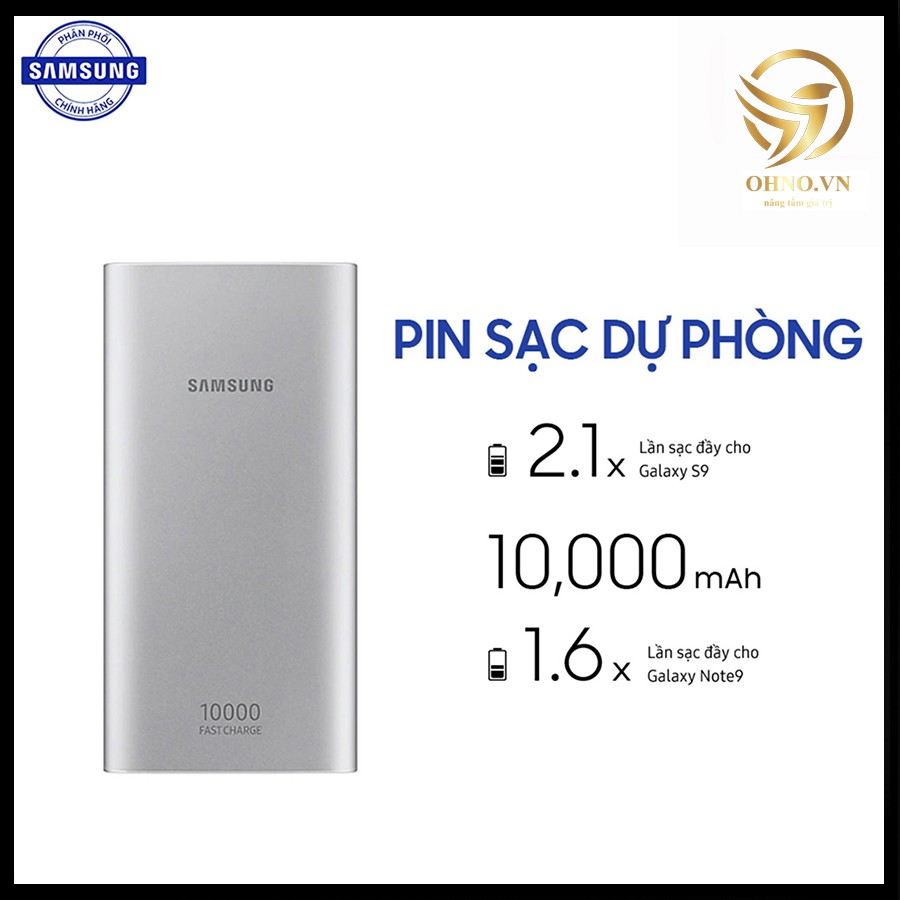 Pin Sạc Dự Phòng Điện Thoại Samsung EB-P1100 10000mah Pin Sạc Dự Phòng Mini Dung Lượng Lớn  – OHNO Việt Nam