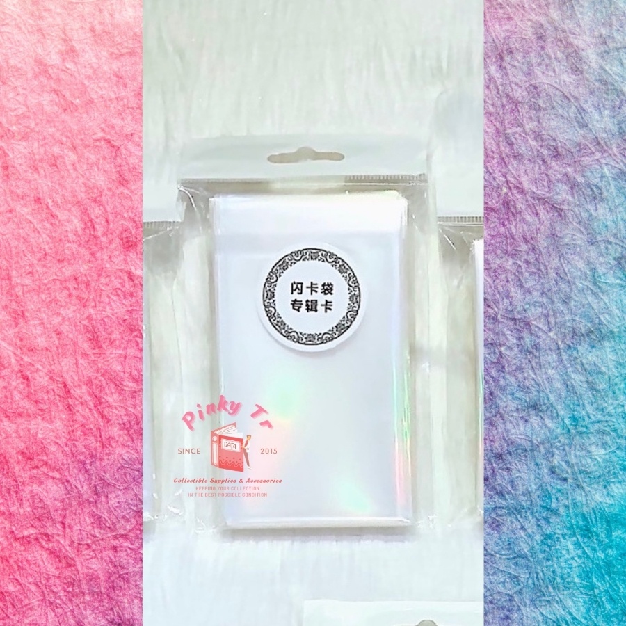 [DÀY] Bọc Sleeves Card Hologram/Foil Cầu Vòng Standard USA Size 57x87mm - hãng MeeT của Trung (Có Ph