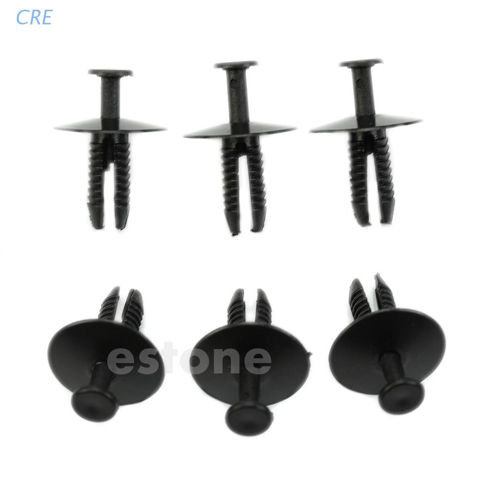 Set 10 Đinh Tán Nhựa 6mm Chuyên Dụng Cho Xe Hơi BMW