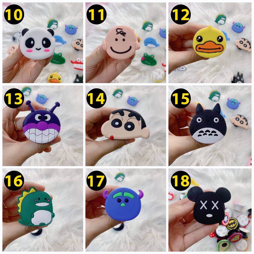 Giá đỡ Popsocket - đỡ điện thoại, quấn tai nghe (random) | BigBuy360 - bigbuy360.vn