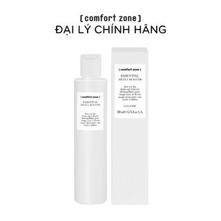 Nước tẩy trang dịu nhẹ Essential Micellar Water Comfort Zone. Nước tẩy trang dịu nhẹ cho toàn mặt và mắt môi