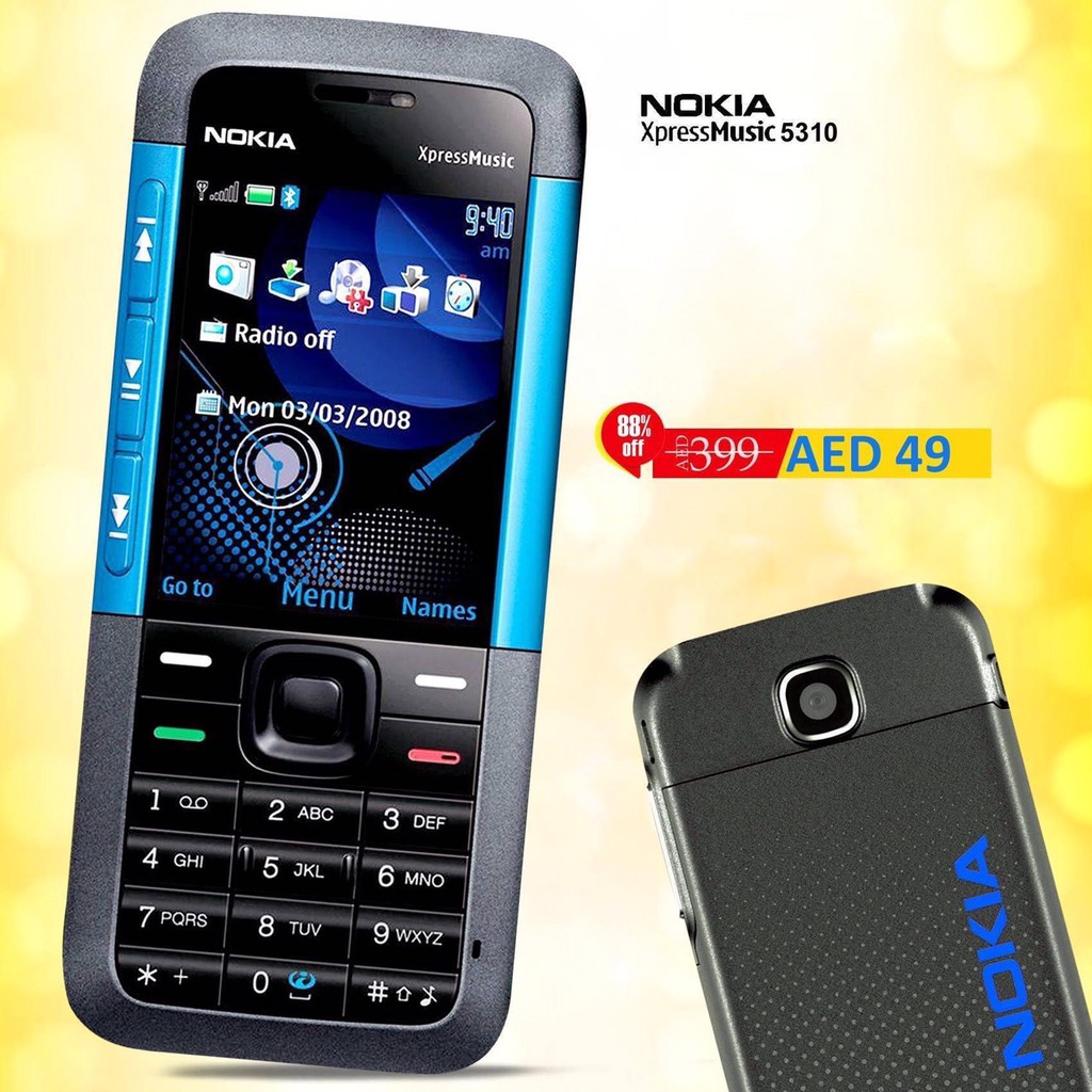 Điện thoại Nokia 5130 XpressMusic - Kèm Pin, Sạc - Giá Rẻ - Hành 12 Tháng