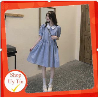 [ORDER] VÁY BABYDOLL HOA NHÍ CỔ SEN BẦU BÍ BON CHEN ULZZANG - KÈM ẢNH THẬT CUỐI
