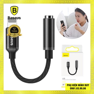 Đầu chuyển Lightning sang Audio AUX 3.5mm Baseus L3.5 cho Iphone/ Ipad