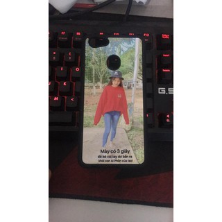 ốp lưng in hình theo yêu cầu oppo f7 tráng gương