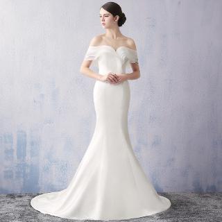 Đầm Dạ Hội Đuôi Cá Thiết Kế Đơn Giản Thanh Lịch