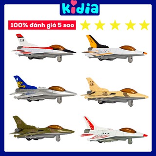 Đồ chơi Máy bay bánh đà cho bé Fighter 23026W 1:130 scale - Kidia