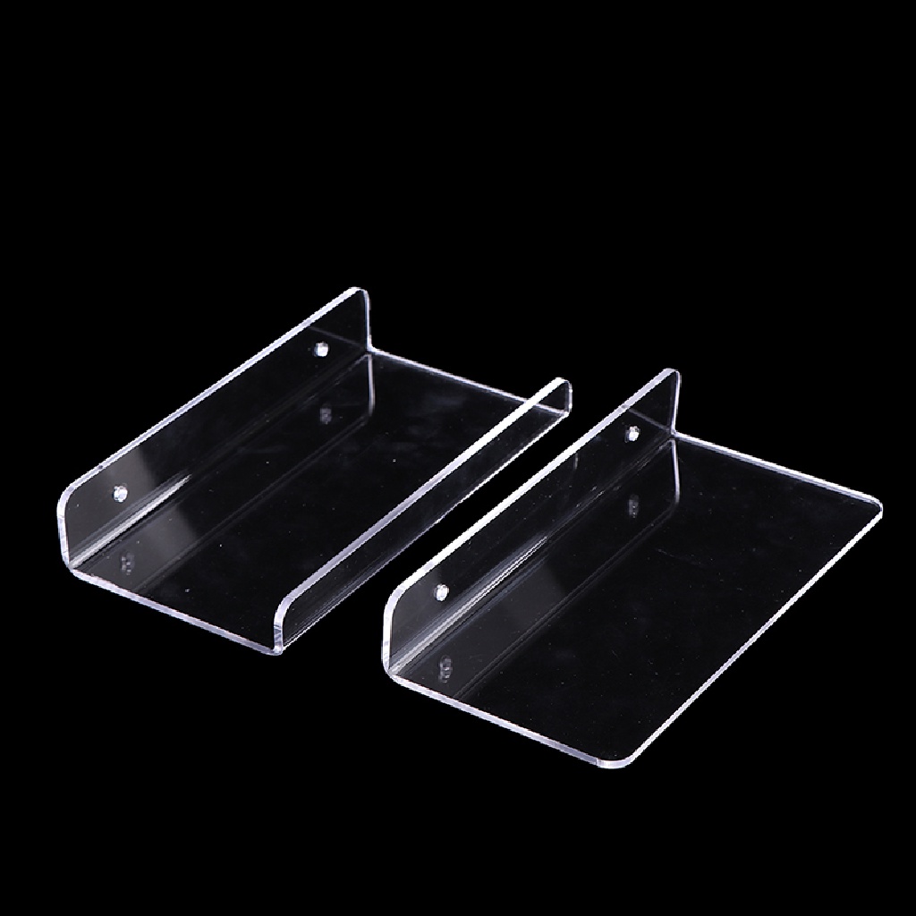 1 Kệ Nhựa Acrylic Trong Suốt Gắn Tường Để Đồ Tiện Dụng
