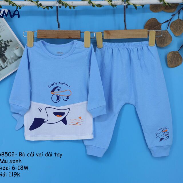 Bộ sơ sinh cho bé Dokma