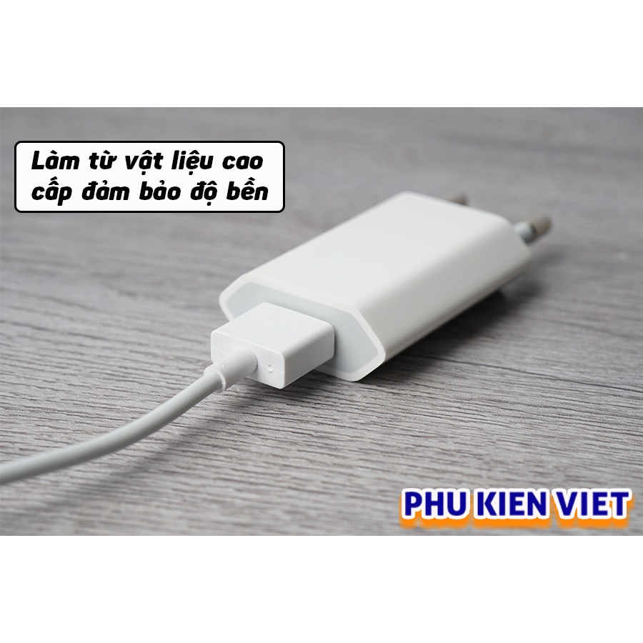 Cốc sạc iPhone chính hãng Apple 5/5s/6/6plus/6s/6splus/7/7plus/8/8plus/x/xr/xs/11/12/pro/max/plus/promax - Phụ Kiện Việt