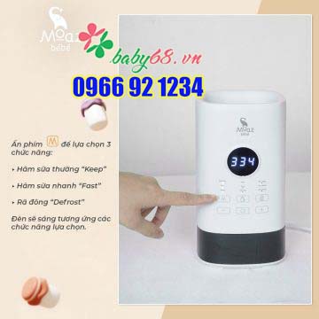 MÁY HÂM SỮA THÔNG MINH SIÊU TỐC MOAZ BÉBÉ MB 033