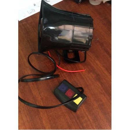 Còi hú 3 nút lắp xe máy, xe điện cực chất