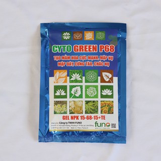 CYTOGREEN P68 - Phân bón lá siêu lân - Tạo mầm hoa cực mạnh - Cứng nụ - Nhập khẩu Bỉ