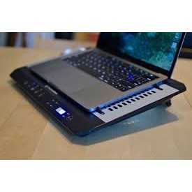 Tản Nhiệt Laptop ✨Free Ship✨ Đế Tản Nhiệt Laptop COOLING PAD L6 Siêu Mát 2 Quạt Cổng USB Dùng Cho Laptop 12in đến 15in 2