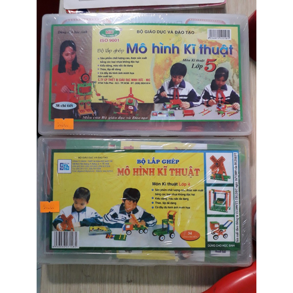 Bộ lắp ráp mô hình kỹ thuật lớp 4/lớp 5