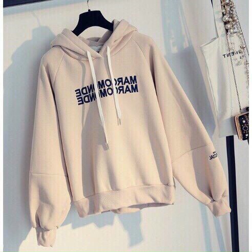 Áo Hoodie Unisex Ulzzang Vải Nỉ Ngoại Cao Cấp N18 | BigBuy360 - bigbuy360.vn