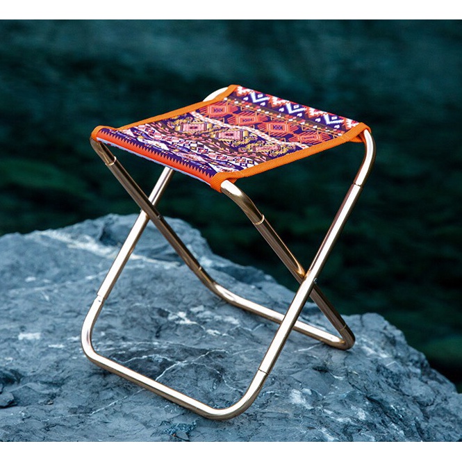 Ghế Gấp Gọn Kim Loại Di Động Cắm Trại Du Lịch, Ghế Gập, Ghế Câu Cá Tiện Dụng Đi Chơi, Đi Dã Ngoại - Tải Trọng 150kg | BigBuy360 - bigbuy360.vn