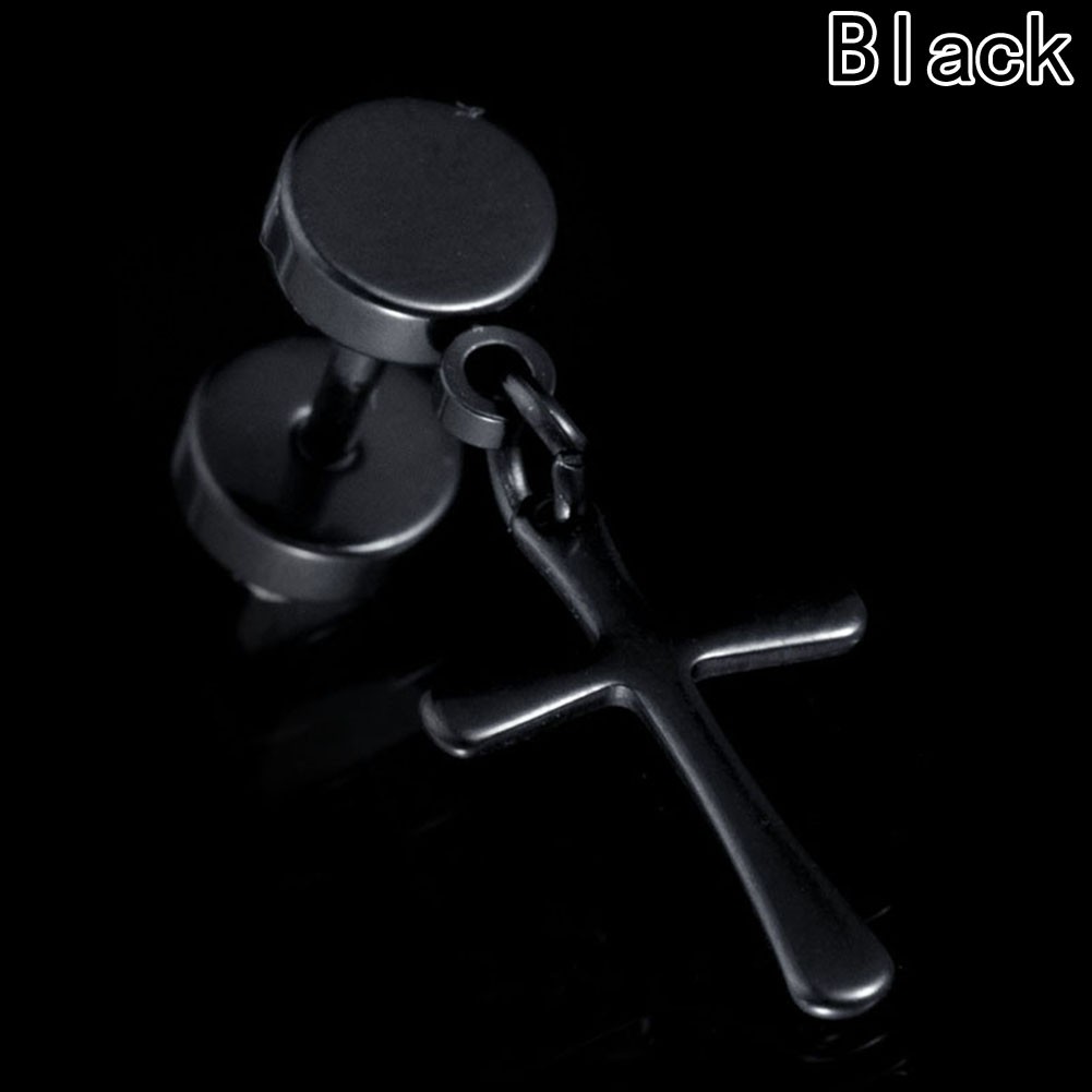 Khuyên tai kiểu dáng đính thanh giá cá tính phong cách cá tính