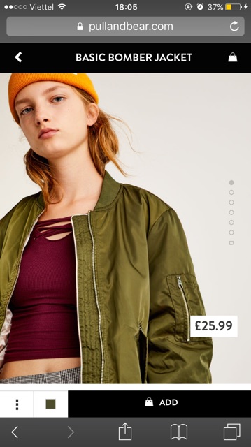 Áo bomber pull pear | BigBuy360 - bigbuy360.vn